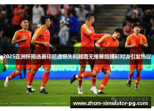 2025亚洲杯预选赛印尼遗憾失利越南无缘晋级精彩对决引发热议